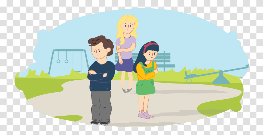 Two Friends Kids Fighting With My Friends, Person, People, Girl, Female Transparent Png