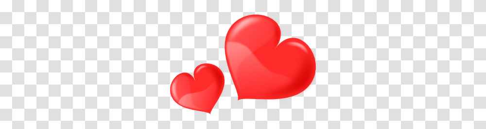 Two Glossy Hearts Clip Art, Balloon, Dating, Cushion Transparent Png