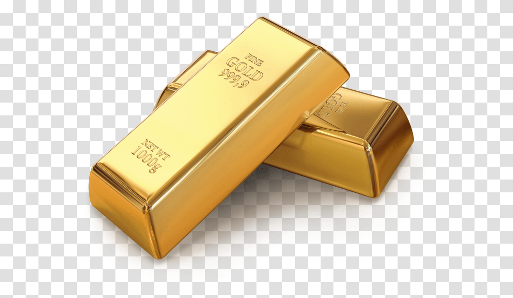 Two Gold Bar Background 2540 Free Gold Transparent Png