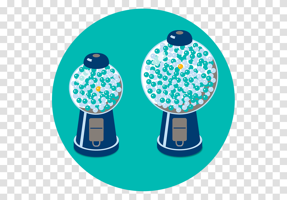 Two Gumball Machines, Crystal, Trophy, Sphere, Security Transparent Png
