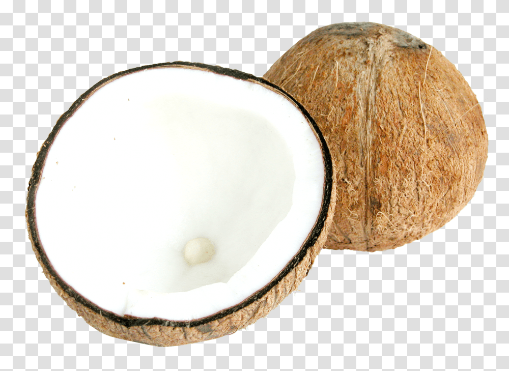 Two Half Coconuts Image, Plant, Vegetable, Food, Fruit Transparent Png
