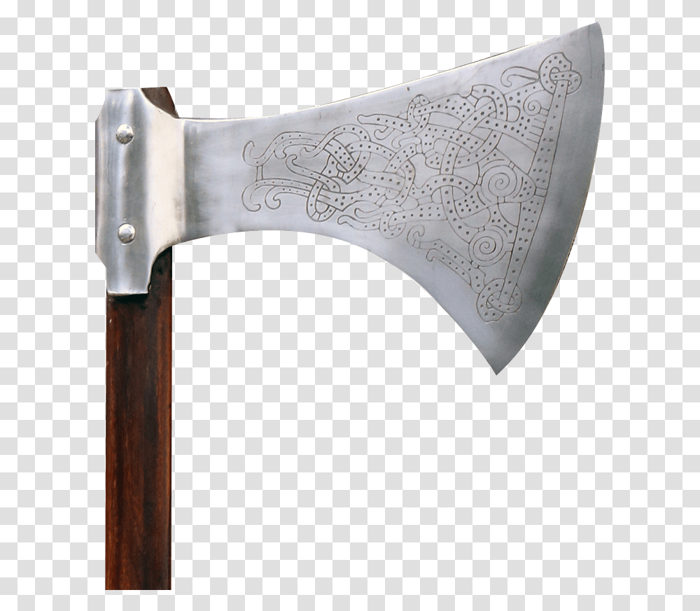 Two Handed Viking Battle Axe, Tool Transparent Png