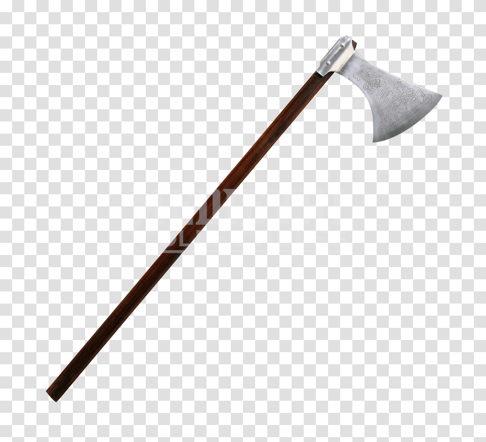 Two Handed Viking Battle Axe, Tool Transparent Png