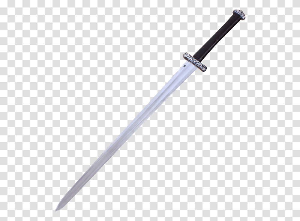 Two Handed Viking Sword With Scabbard Sword Medieval, Blade, Weapon, Weaponry Transparent Png