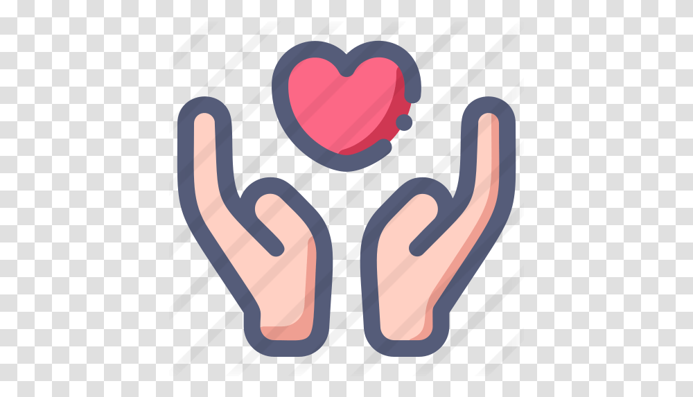 Two Hands Two Hands And A Heart Icon, Hook Transparent Png