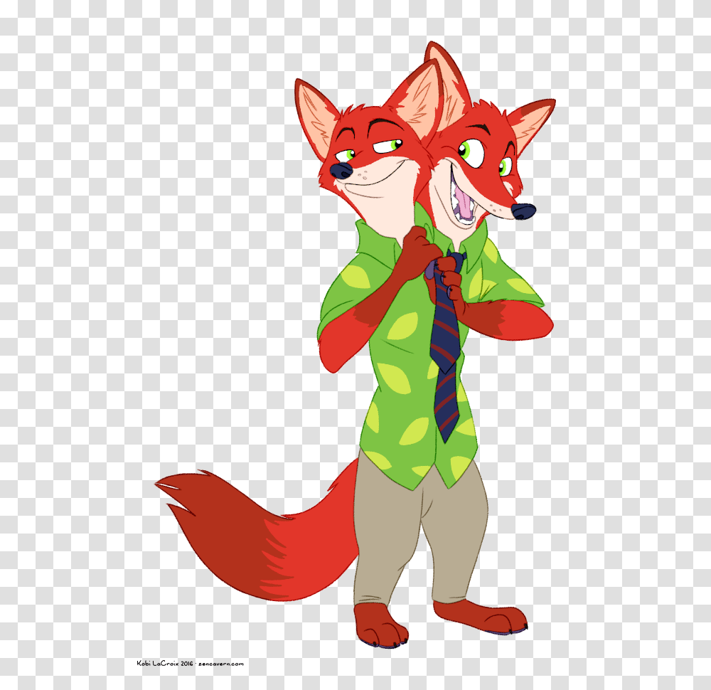 Two Headed Nick Wilde, Person, Book Transparent Png