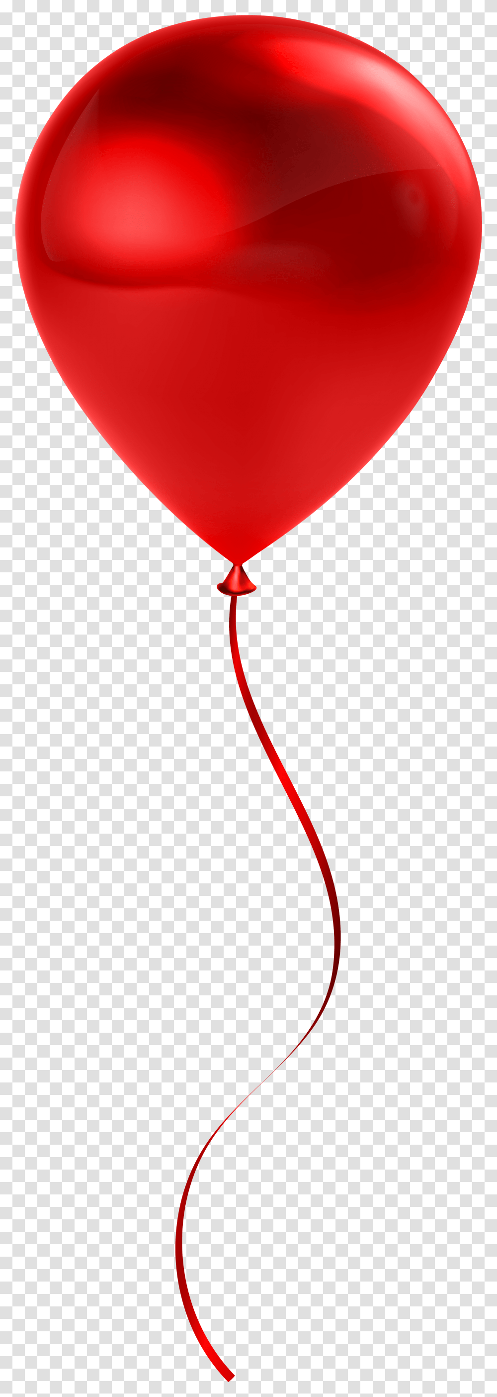 Two Heart Red Balloon Background Transparent Png