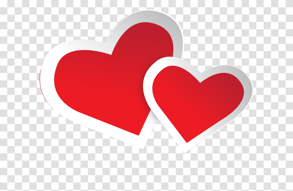 Two Heart Red Color Without Background Image Background Two Heart, Interior Design, Indoors Transparent Png