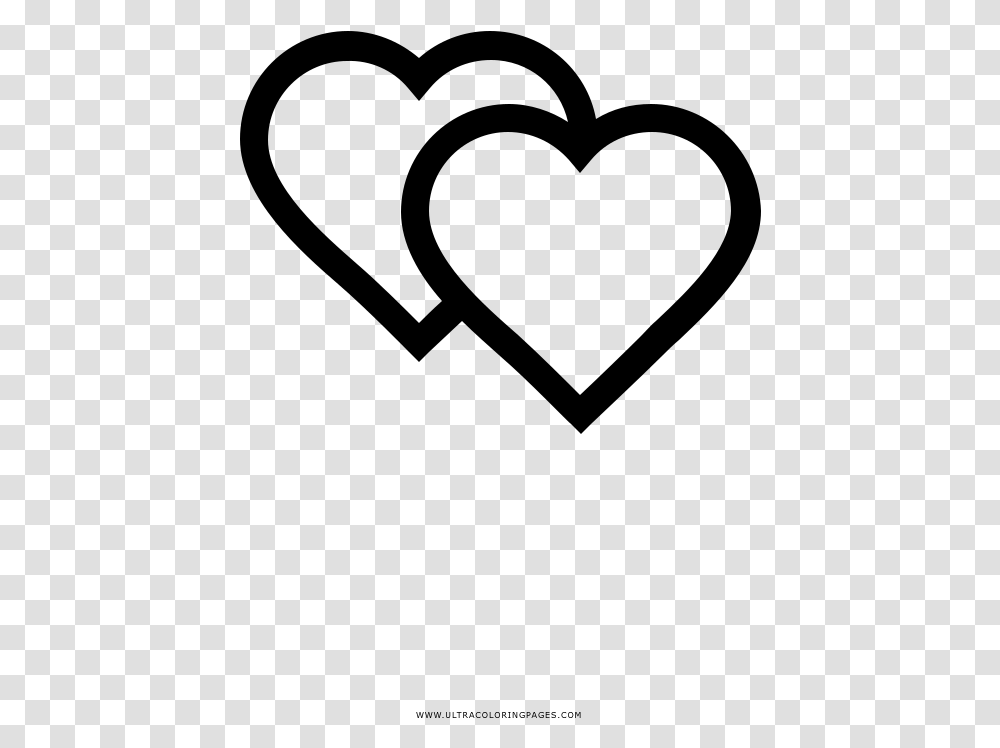 Two Hearts Coloring, Gray, World Of Warcraft Transparent Png