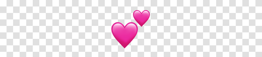 Two Hearts Emoji On Apple Ios, Cushion, Purple Transparent Png