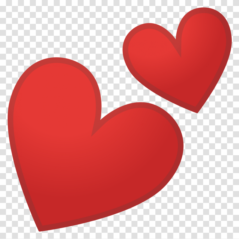 Two Hearts Icon Two Hearts Emoji, Cushion, Dating, Interior Design Transparent Png