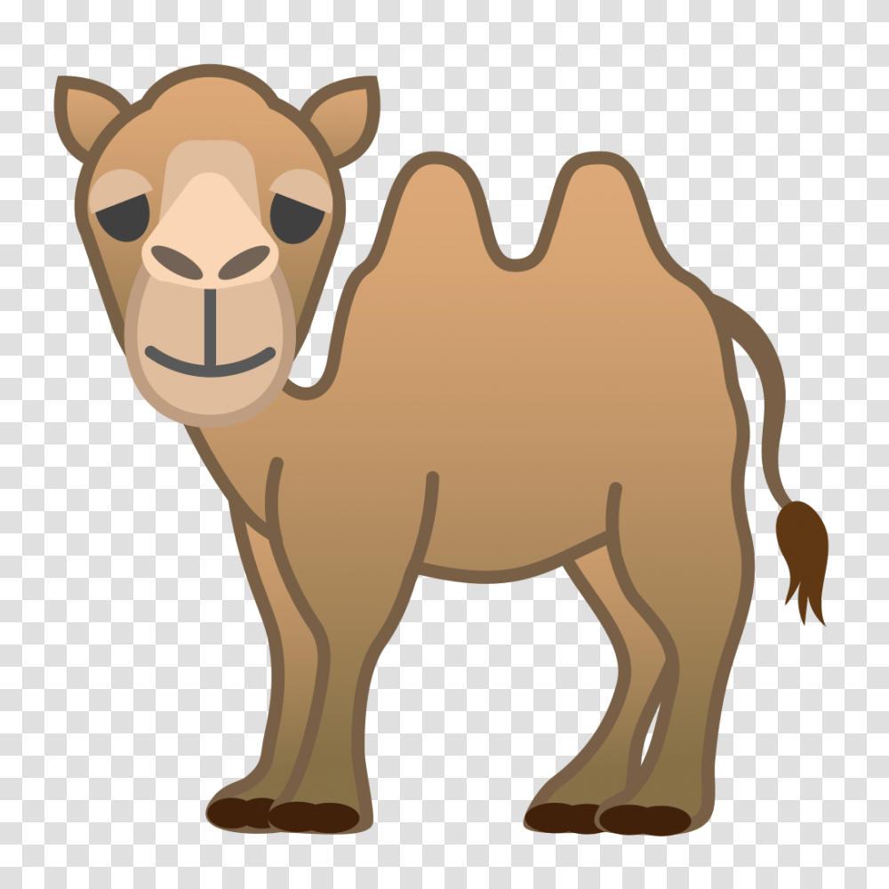 Two Hump Camel Icon Noto Emoji Animals Nature Iconset Google, Mammal Transparent Png