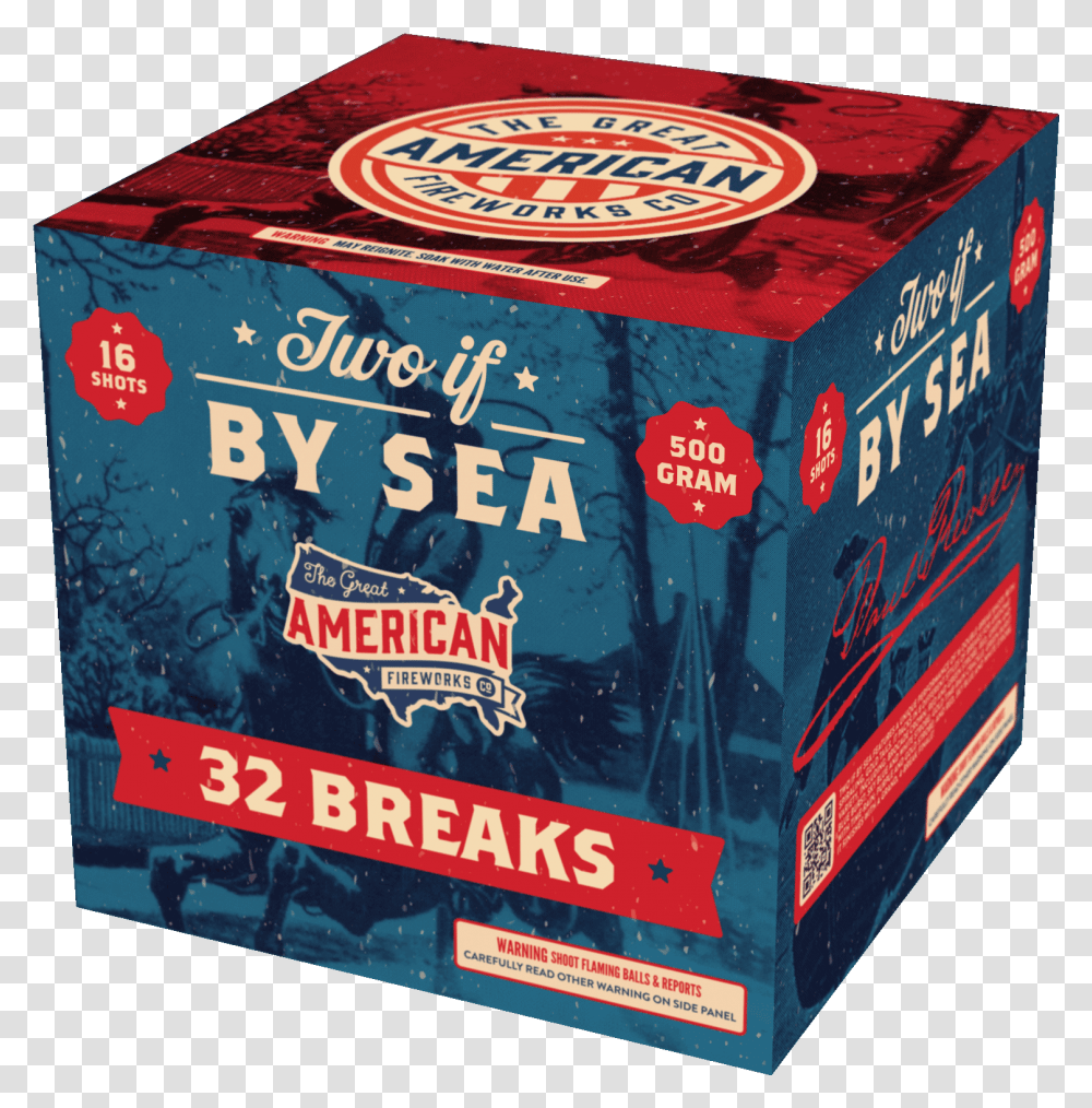 Two If By Sea Box, Carton, Cardboard, Food Transparent Png