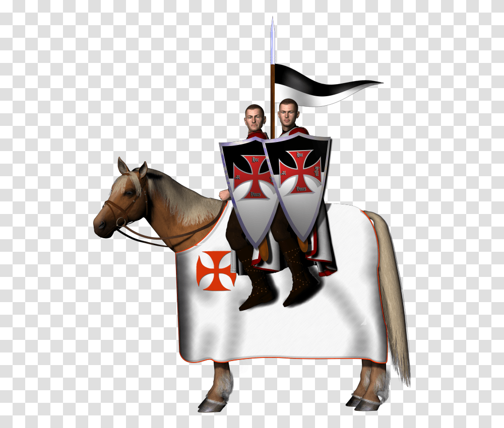 Two Knights On Horses, Person, Mammal, Animal, People Transparent Png