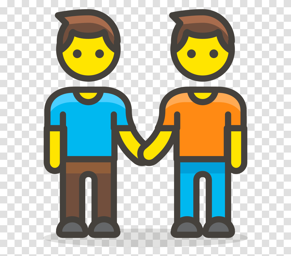 Two Men Holding Hands Two Men Holding Hands Emoji, Poster, Advertisement Transparent Png