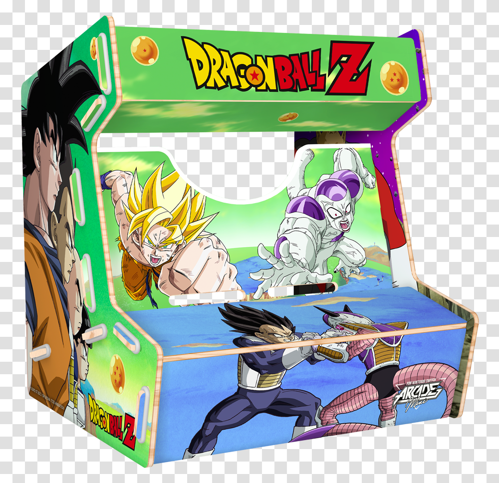 Two New Arcades Mini Models One Piece And Dragon Ball Z Dragon Ball Z Goku, Arcade Game Machine, Person, Human Transparent Png