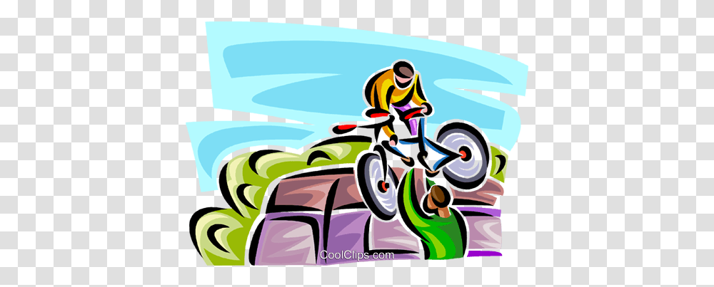 Two People Moving A Bicycle Royalty Free Vector Clip Art, Wheel, Machine, Flyer Transparent Png