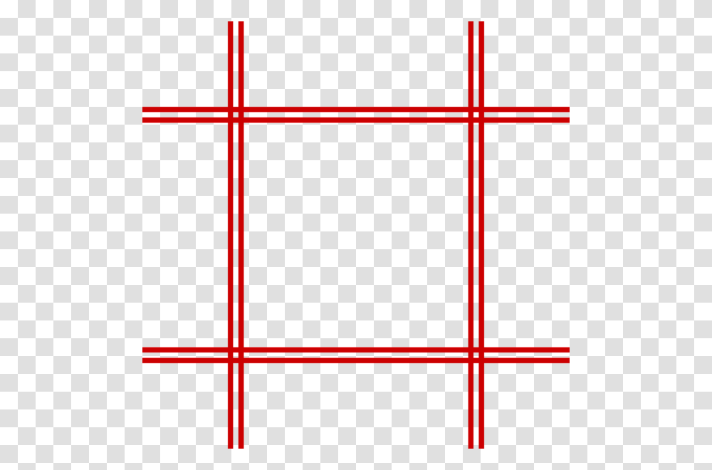 Two Red Line Border, Picture Window, Gate, Pattern, Utility Pole Transparent Png
