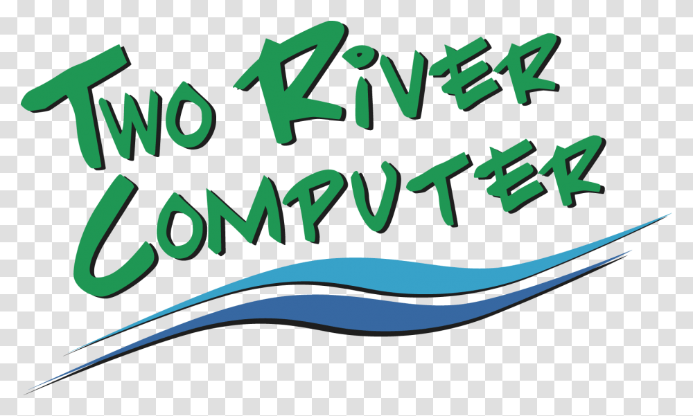 Two River Computer Logo, Alphabet Transparent Png