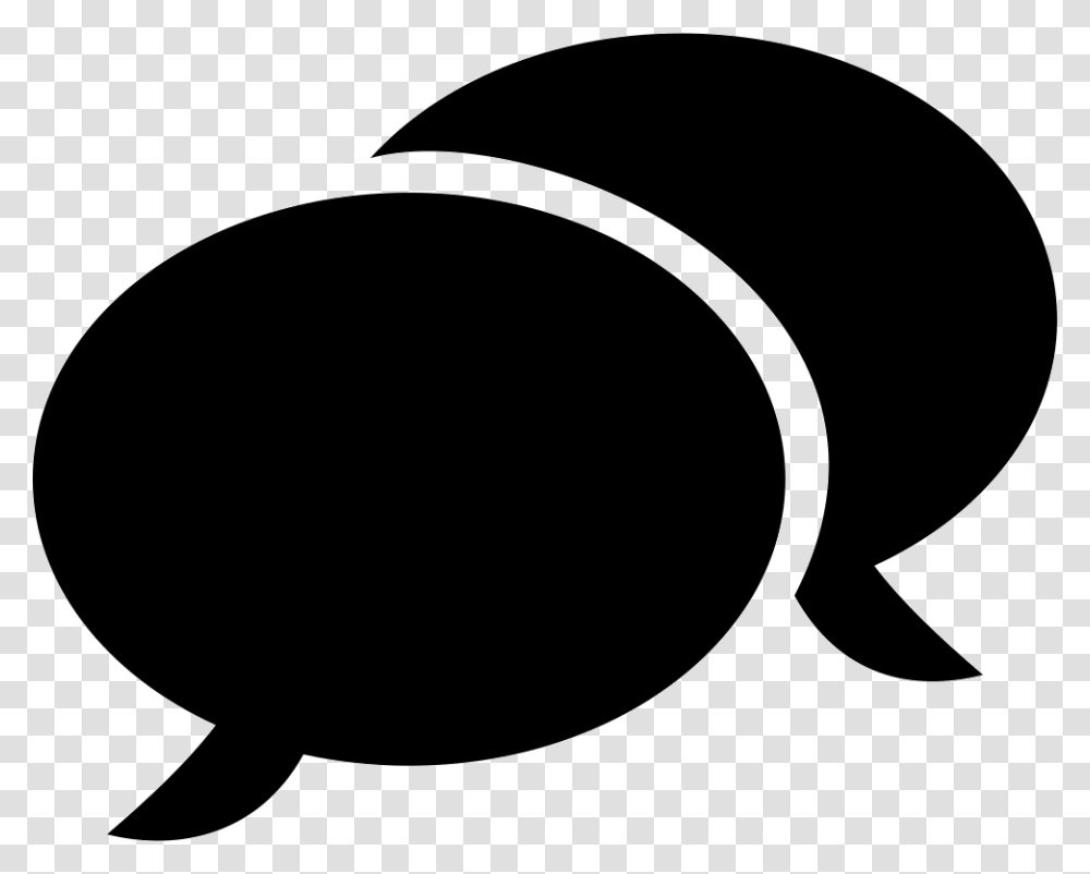 Two Rounded Speech Bubbles, Stencil, Baseball Cap, Hat Transparent Png