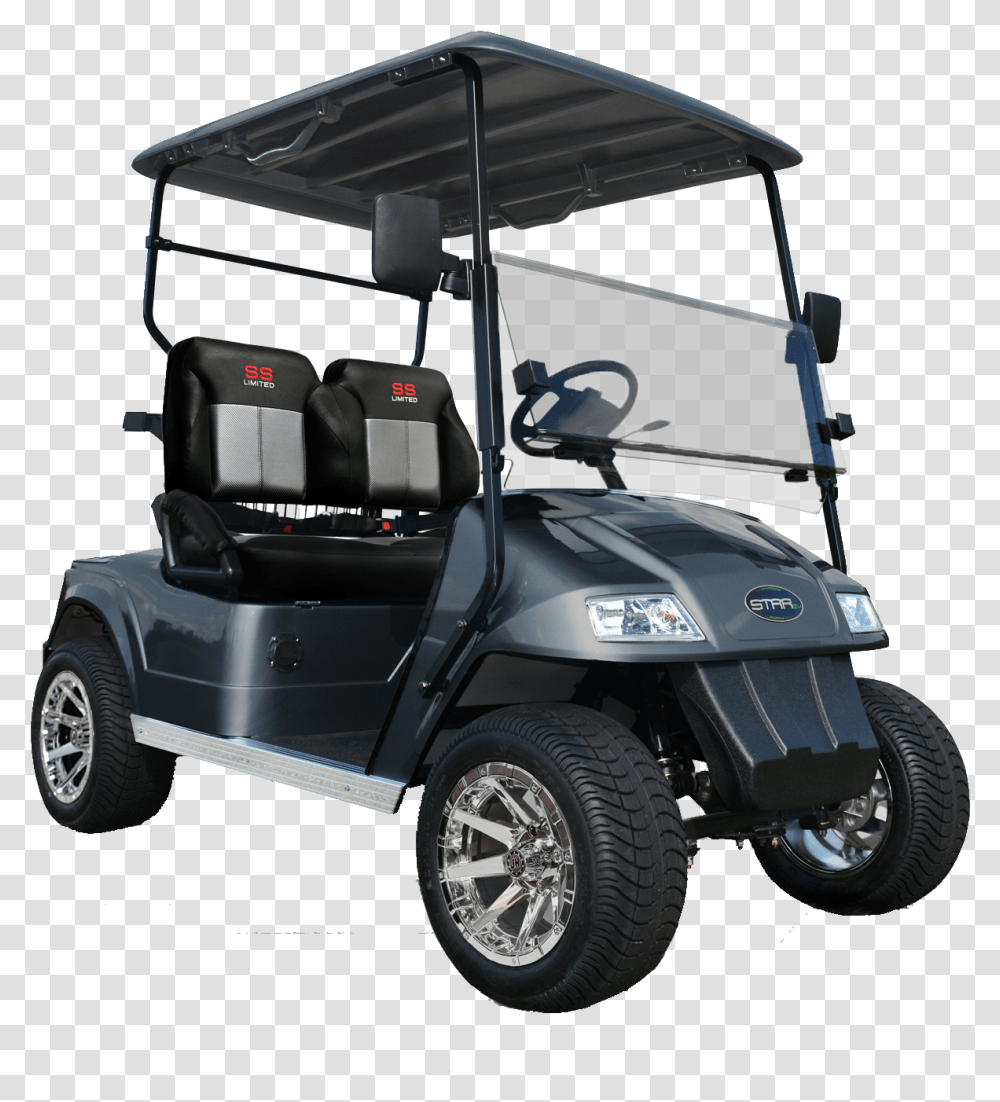 Two Seat Golf Carts Golf Cart, Lawn Mower, Tool, Vehicle, Transportation Transparent Png