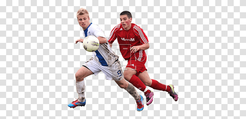 Two Soccer Players Two Football Players, Person, Human, People, Soccer Ball Transparent Png