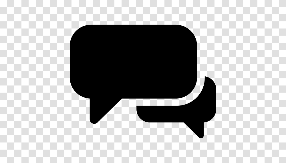 Two Speech Bubbles Icon, Gray, World Of Warcraft Transparent Png