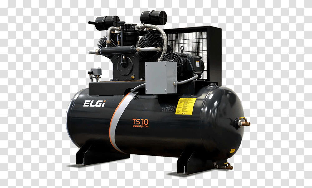 Two Stage Compressor Elgi Usa Reciprocating Compressor, Machine, Bomb, Weapon, Weaponry Transparent Png