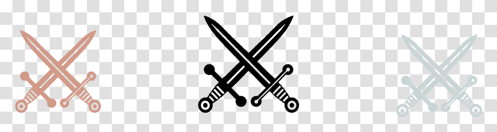Two Swords Crossed, Sport, Sports, Stencil, Airplane Transparent Png