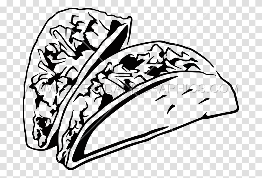 Two Tacos Production Ready Artwork For T Shirt Printing, Green, Plant, Leaf, Bird Transparent Png