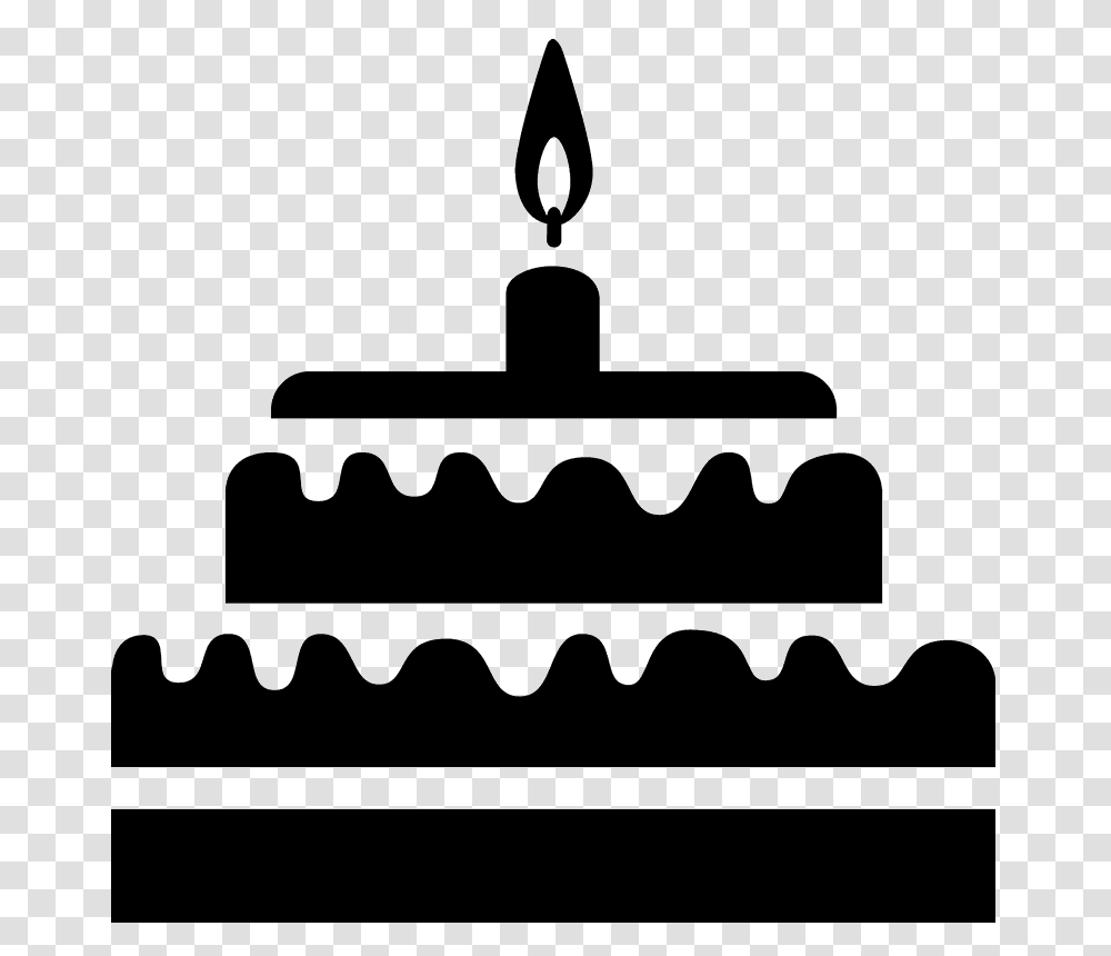 Two Tiered Cake With Candle Rubber Stamp Food Stamps Stamptopia, Blade, Weapon, Weaponry, Shears Transparent Png
