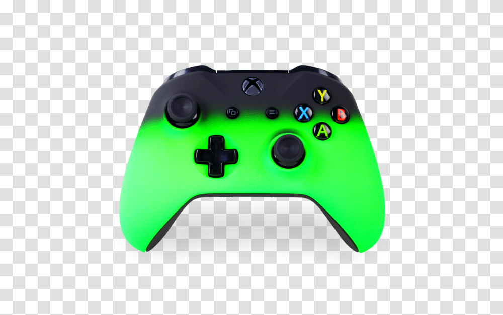 Two Tone Green Xbox One Controller Modz Custom Modded Controller, Electronics Transparent Png