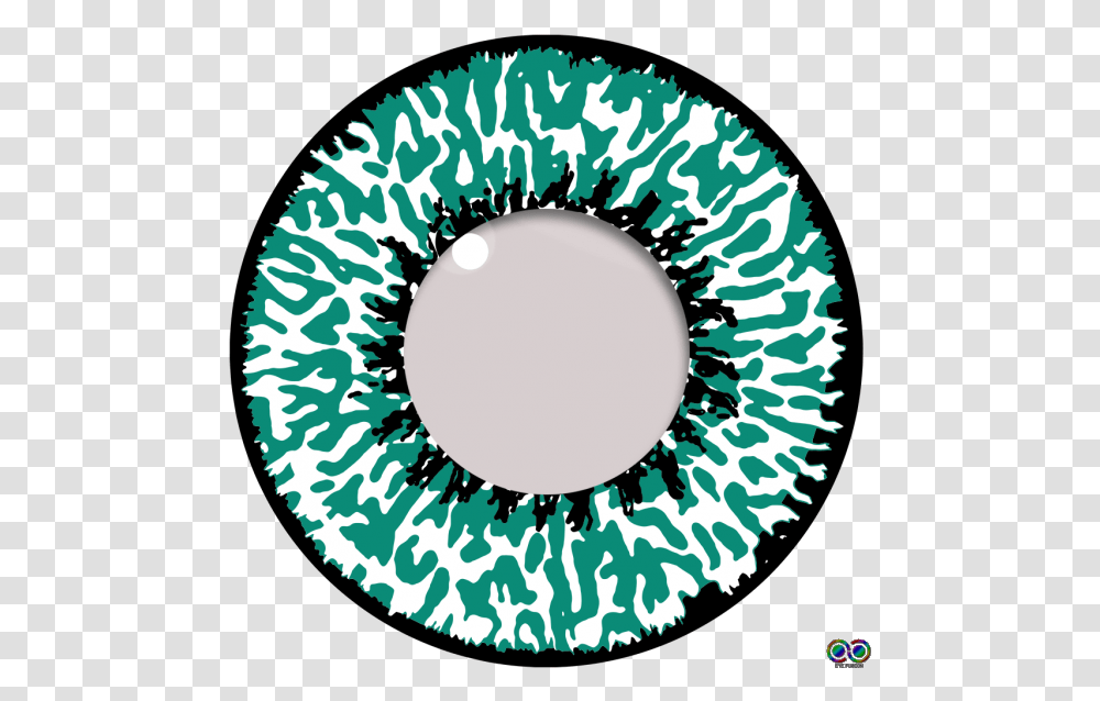 Two Tone Mystic Aqua Contact Lenses, Wreath, Alphabet Transparent Png