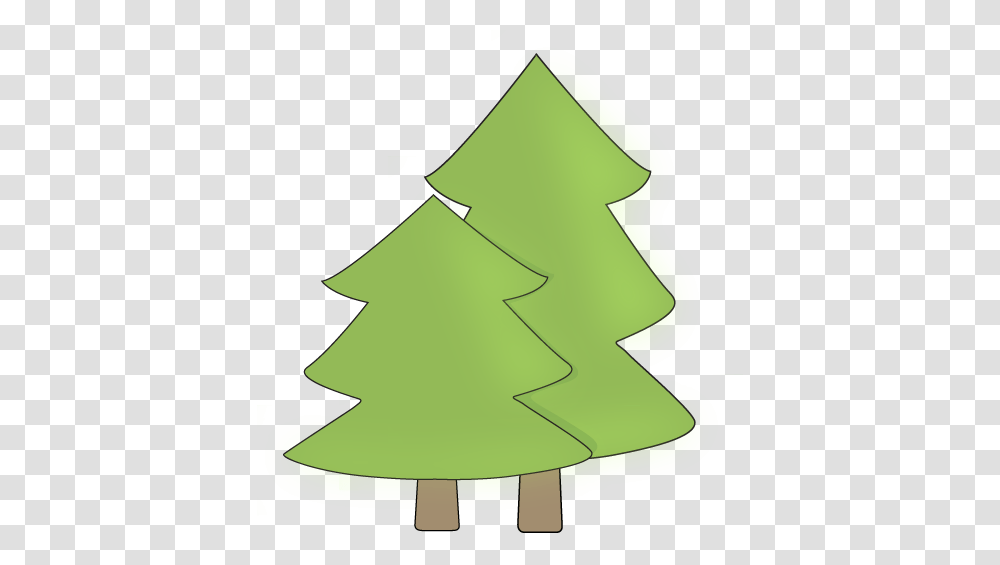 Two Trees Clip Art, Plant, Ornament, Christmas Tree Transparent Png