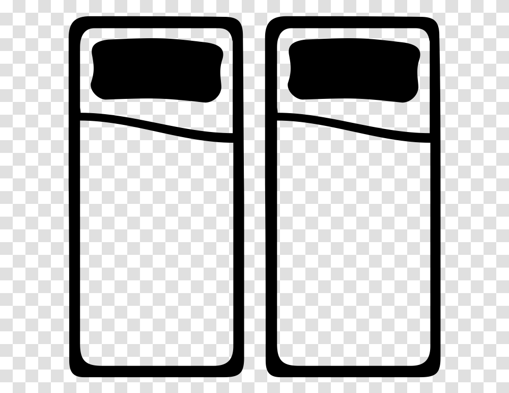 Two Twin Beds Mobile Phone Case, Gray, World Of Warcraft Transparent Png