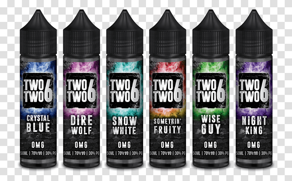 Two Two 6 E Liquid, Bottle, Tin, Can, Spray Can Transparent Png