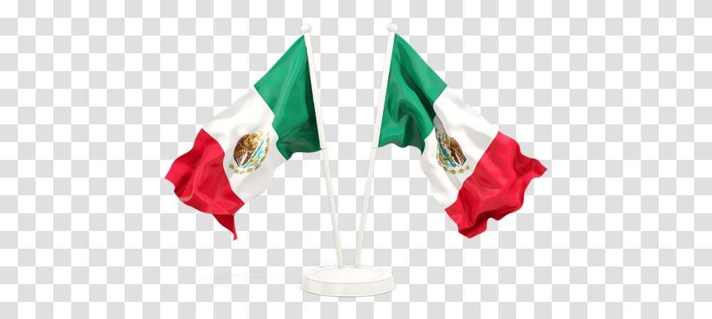 Two Waving Flags Mexico And Guatemala Flag, American Flag Transparent Png