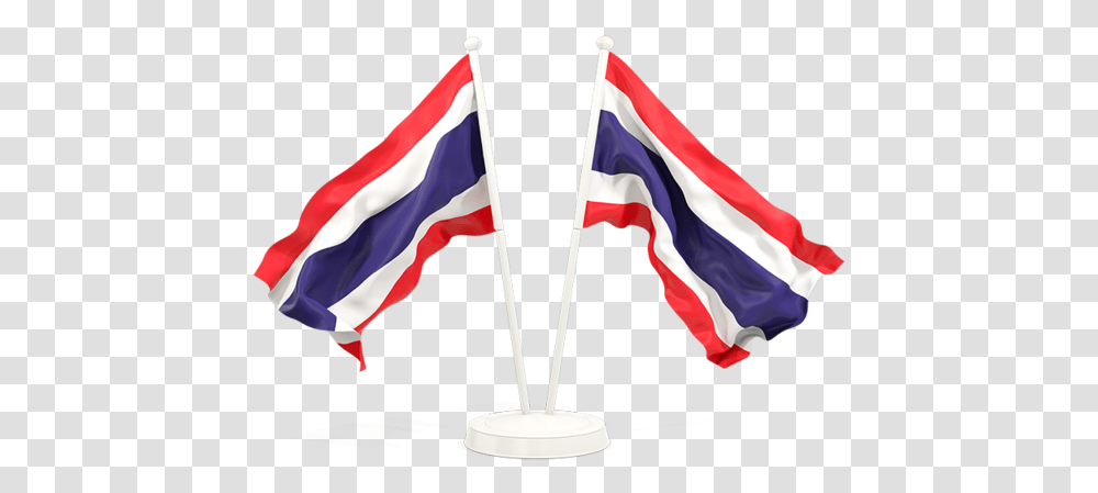 Two Waving Flags, American Flag Transparent Png