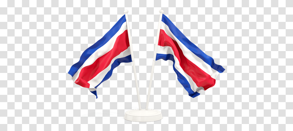 Two Waving Flags Waving Norway Flag, American Flag Transparent Png