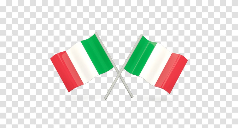 Two Wavy Flags Illustration Of Flag Of Italy, Stick, Tablecloth, Aluminium Transparent Png