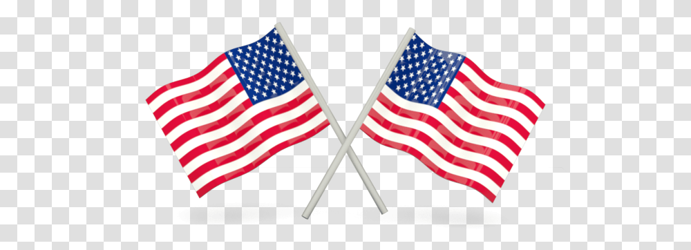 Two Wavy Flags Memorial Day 2019 Closed Sign, American Flag Transparent Png