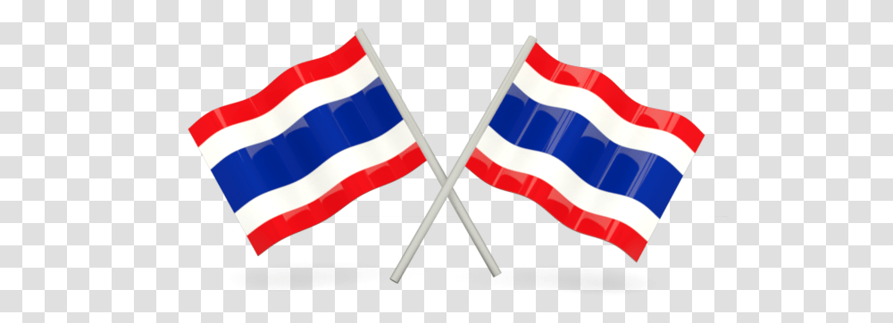 Two Wavy Flags, American Flag Transparent Png