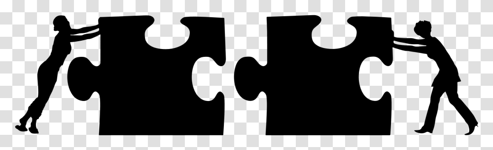 Two Women Two Puzzle Pieces Silhouette By Gdj Created Bad Workers Always Blame Their Tools, Gray, World Of Warcraft Transparent Png
