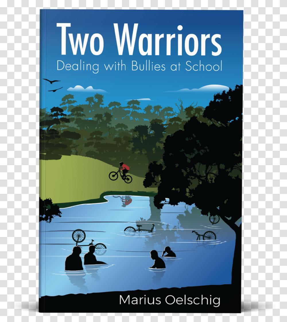 Twowarriors Mockup Book Cover Design, Bird, Animal, Poster, Advertisement Transparent Png