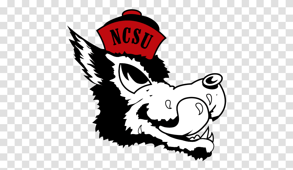Tww Nc State Basketball 20142015 Nc State Wolfpack Logo, Symbol, Animal, Label, Text Transparent Png