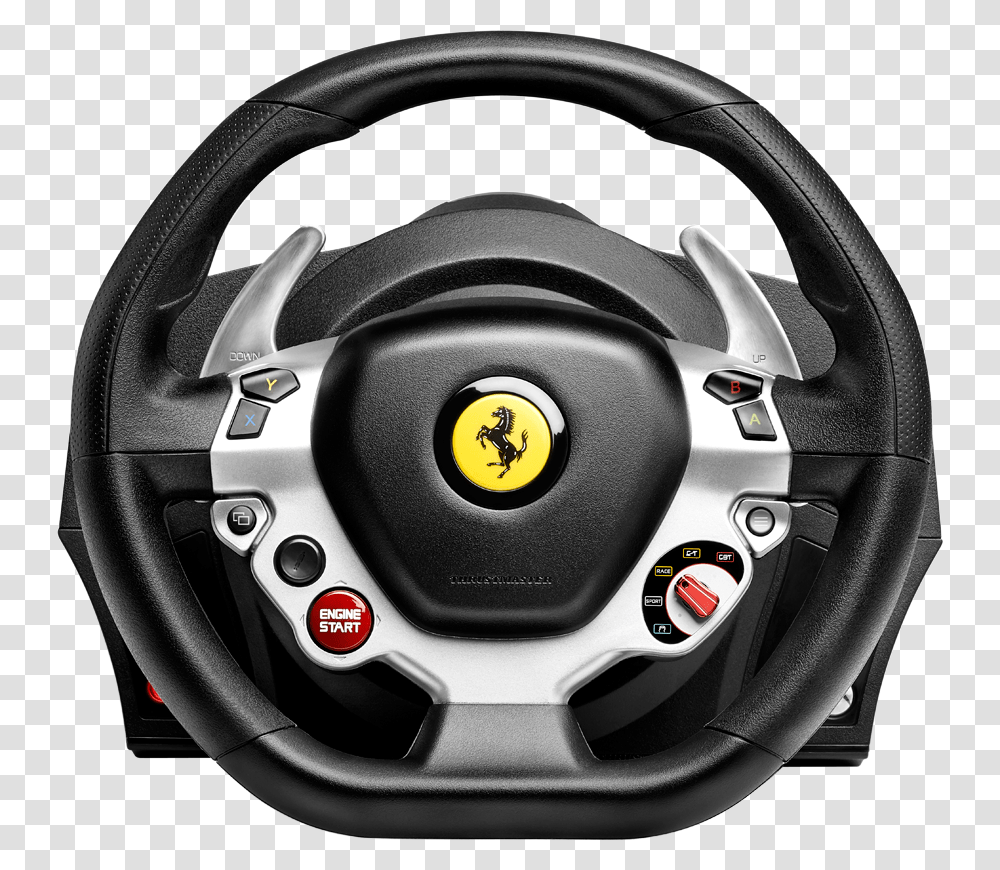 Tx Racing Wheel Ferrari 458 Italia Edition, Helmet, Apparel, Steering Wheel Transparent Png