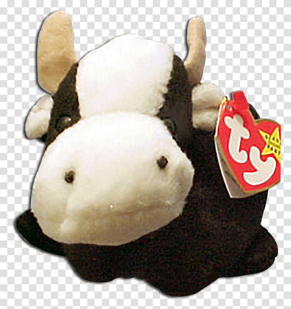 Ty Beanie Babies Daisy The Black And White Cow Stuffed Stuffed Animals Black Cow, Sweets, Food, Confectionery, Cushion Transparent Png