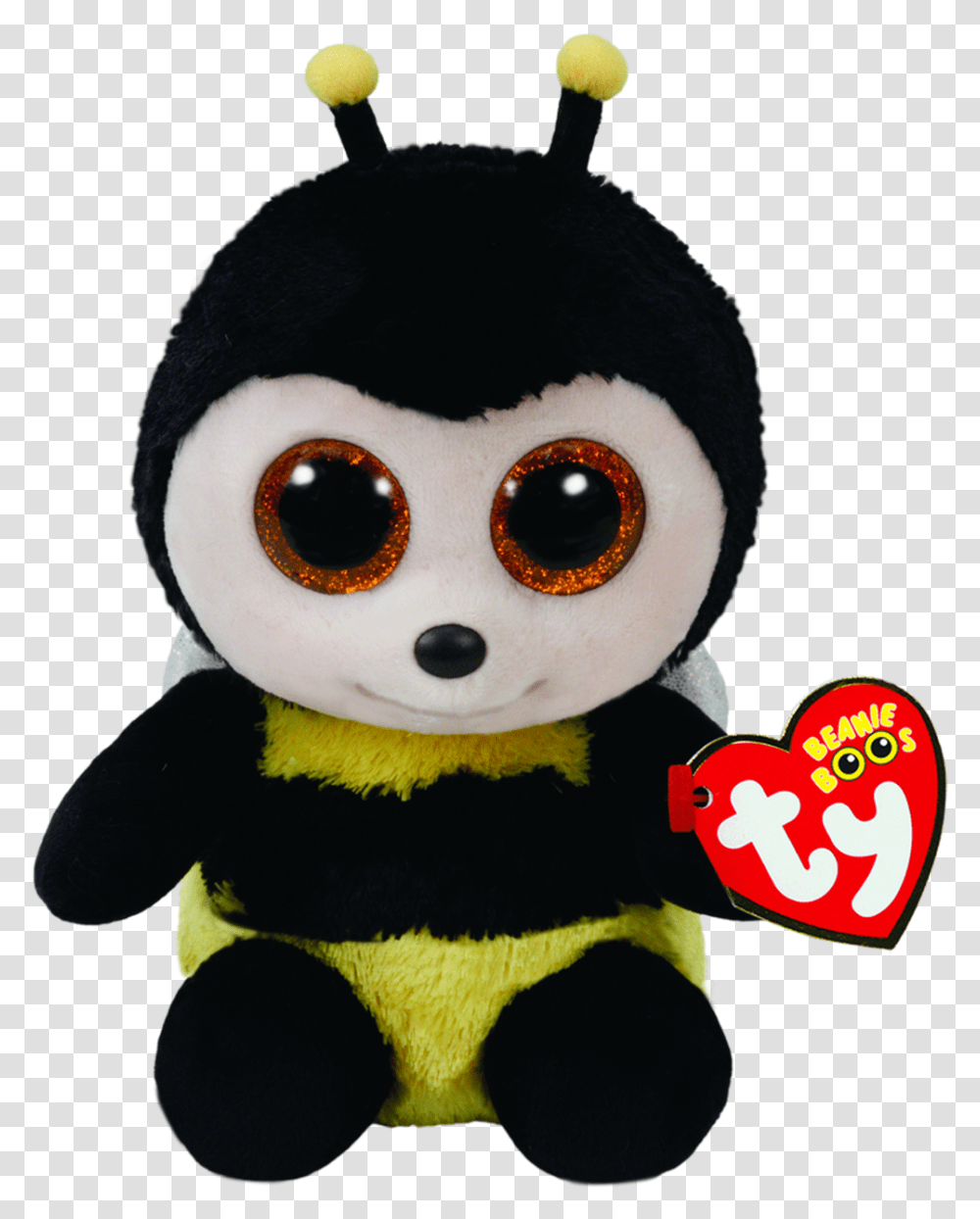 Ty Beanie Boo Buzby The Bee New Beanie Boos Buzby, Toy, Plush, Doll Transparent Png