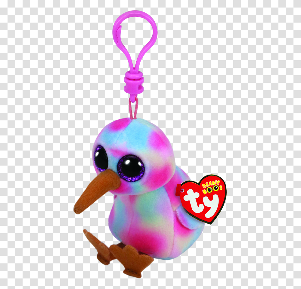 Ty Beanie Boo Kiwi, Toy, Pendant Transparent Png