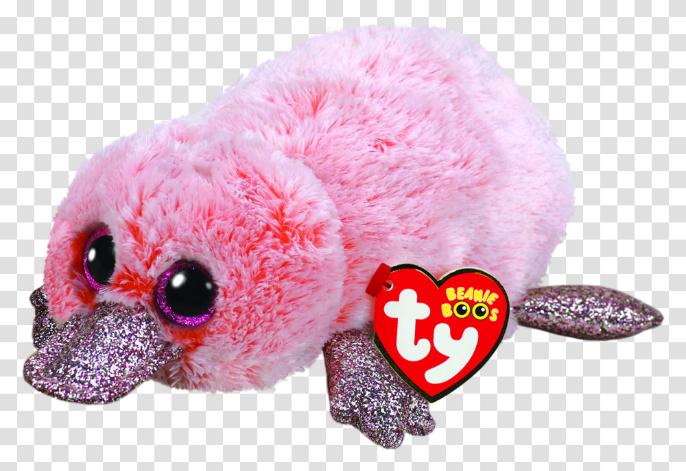 Ty Beanie Boo Wilma Pink Platypus Platypus Ty, Plush, Toy, Cushion, Sweets Transparent Png